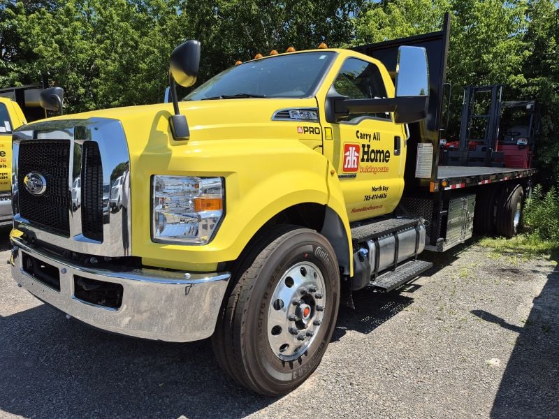 Carry-All truck delivered to a Home Hardware building centre