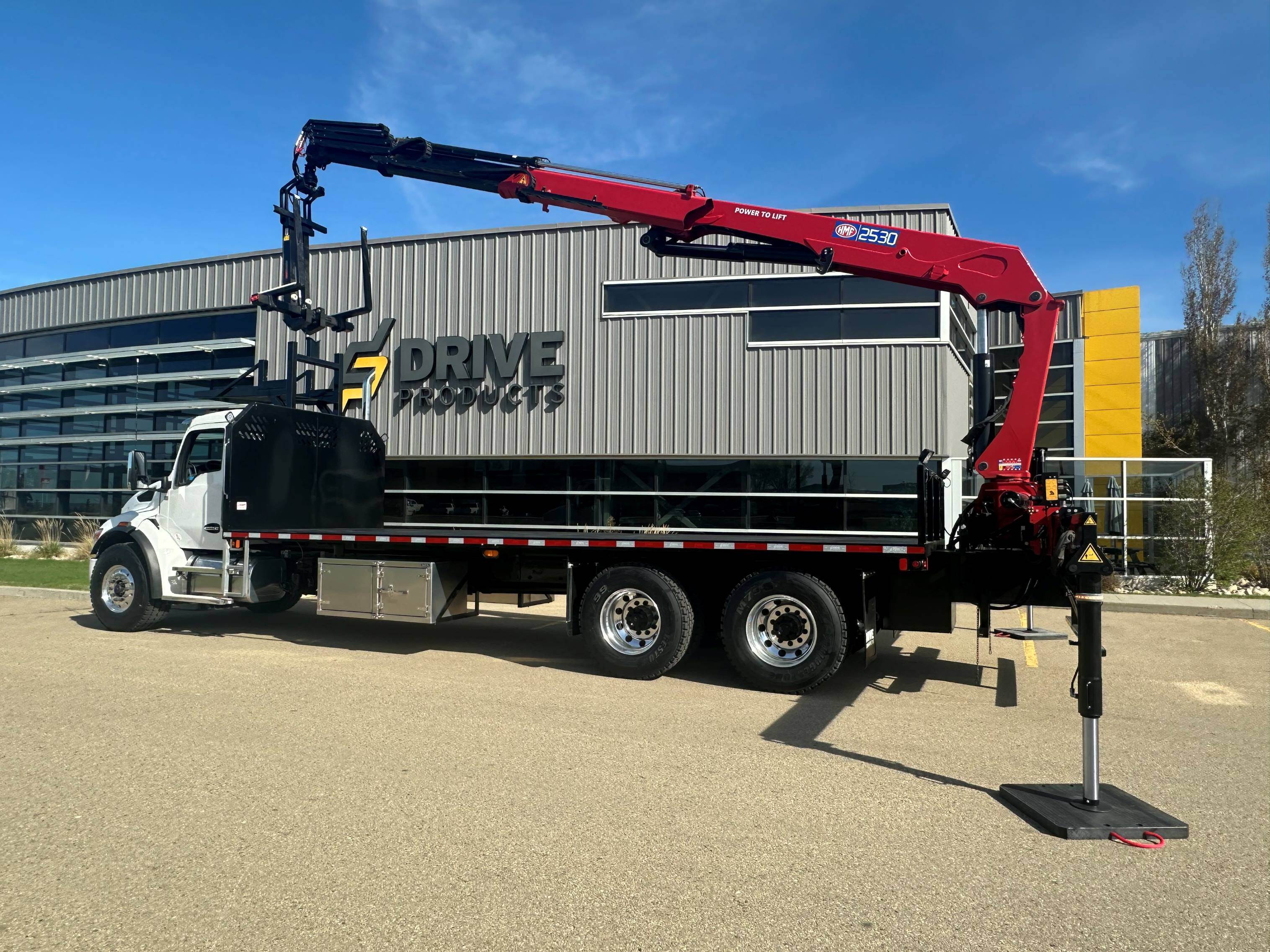 2024 Kenworth crane truck delivered by Trinity Truck Sales