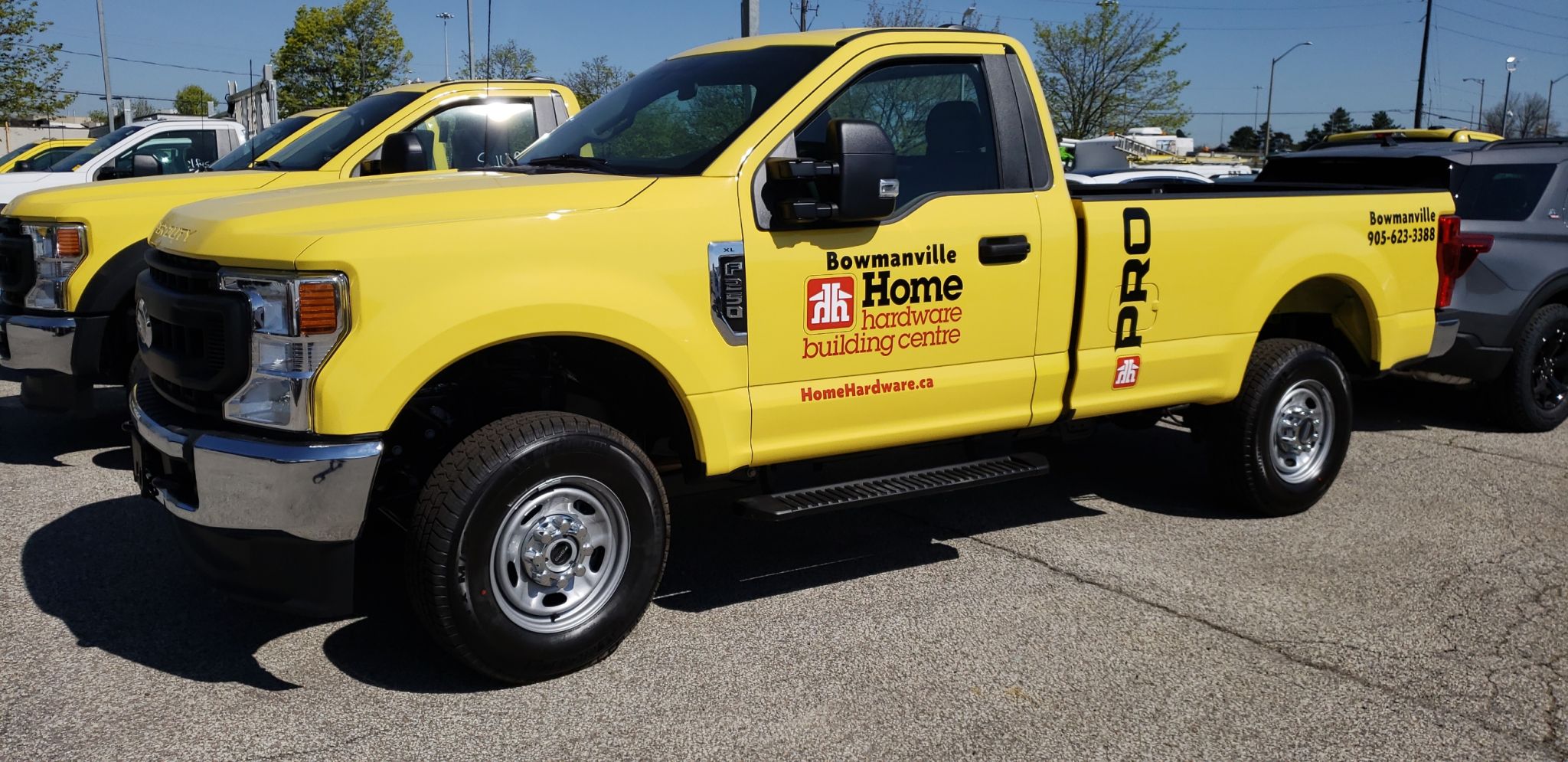 Ford F-250 delivered to Bowmanville Home Hardware