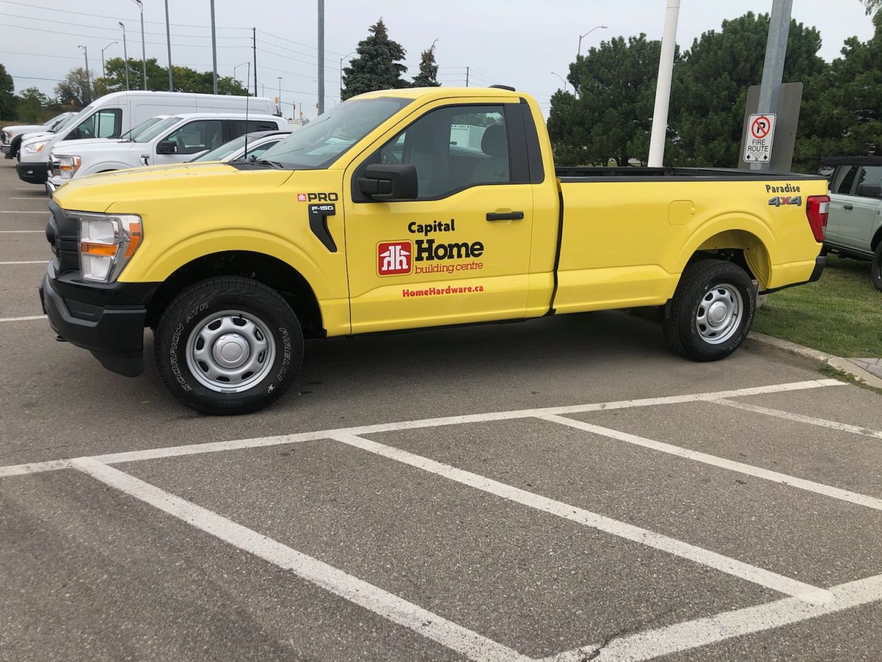 Ford F-150 delivered to Capital Home Hardware