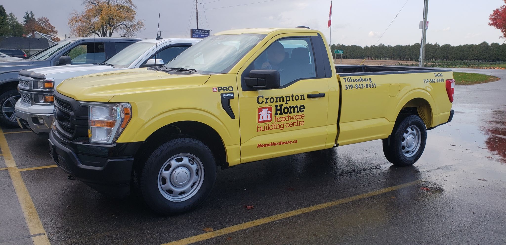 Ford F-150 delivered to Crompton Home Hardware