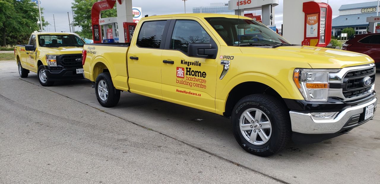 Ford F-150 delivered to Kingsville Home Hardware