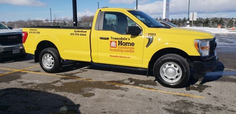Ford F-150 delivered to Trousdale's Home Hardware