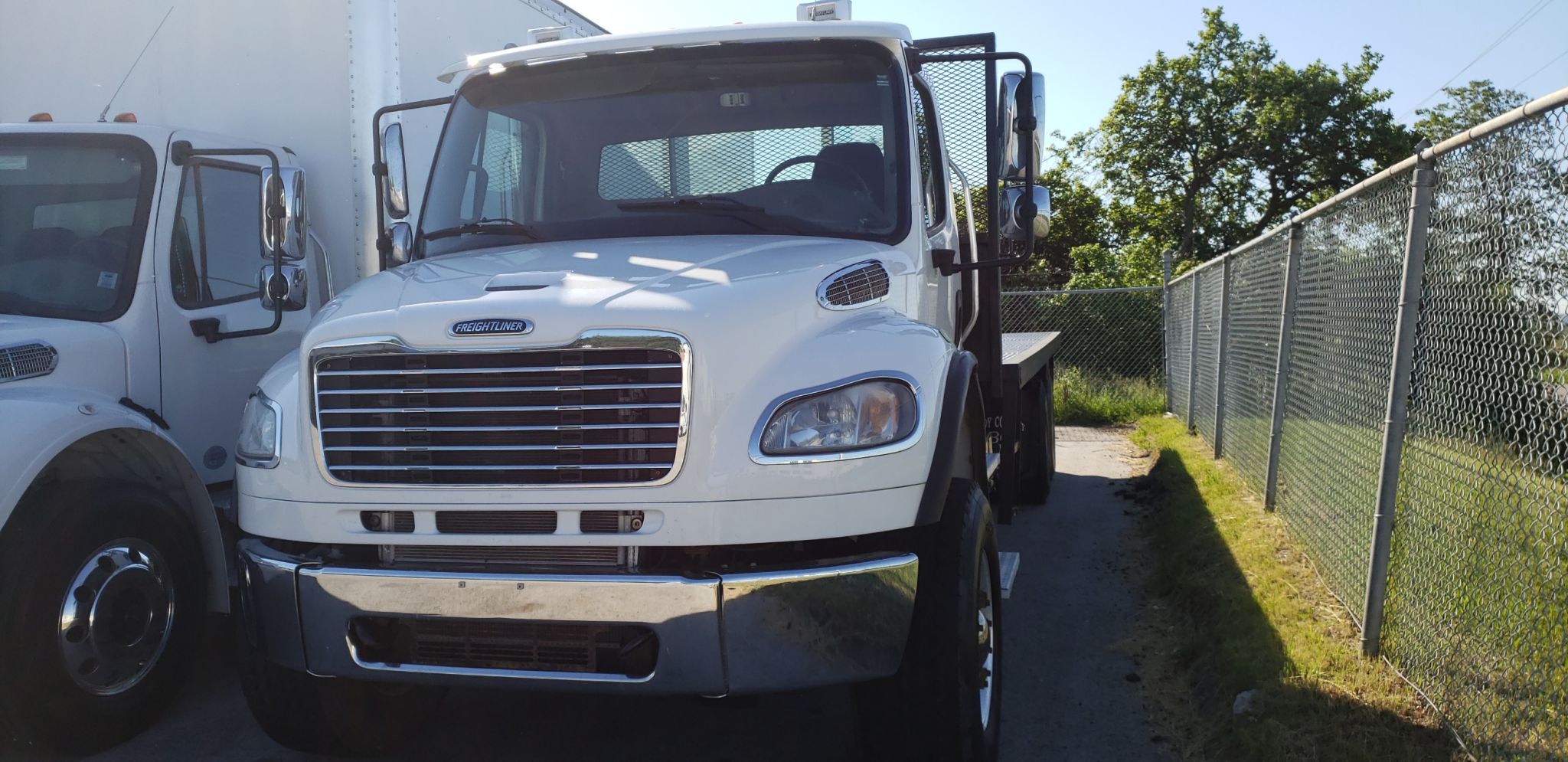 Freightliner 108SD Moffett truck delivered by Trinity Truck Sales