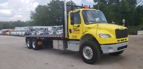 Freightliner 108SD Moffett truck delivered by Trinity Truck Sales
