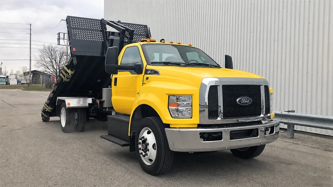2025 Ford F650 Kargo King roll-off truck available at Trinity Truck Sales