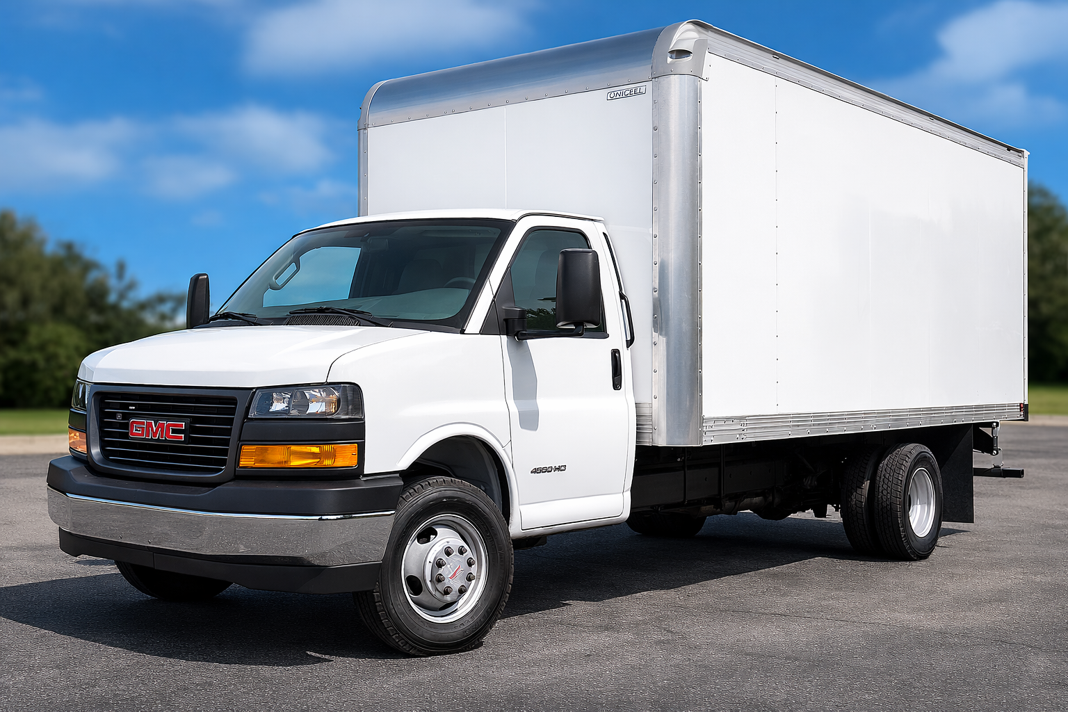 GMC cube van