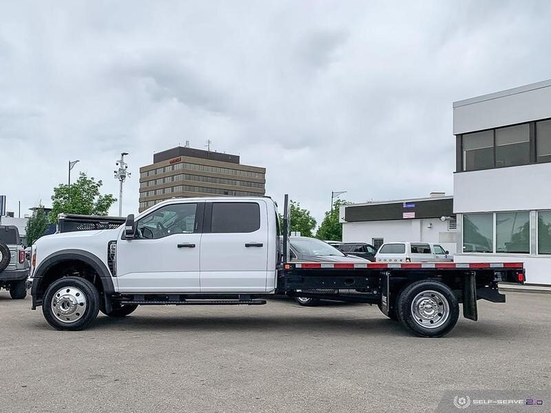 Ford F-550 medium duty flatbed truck