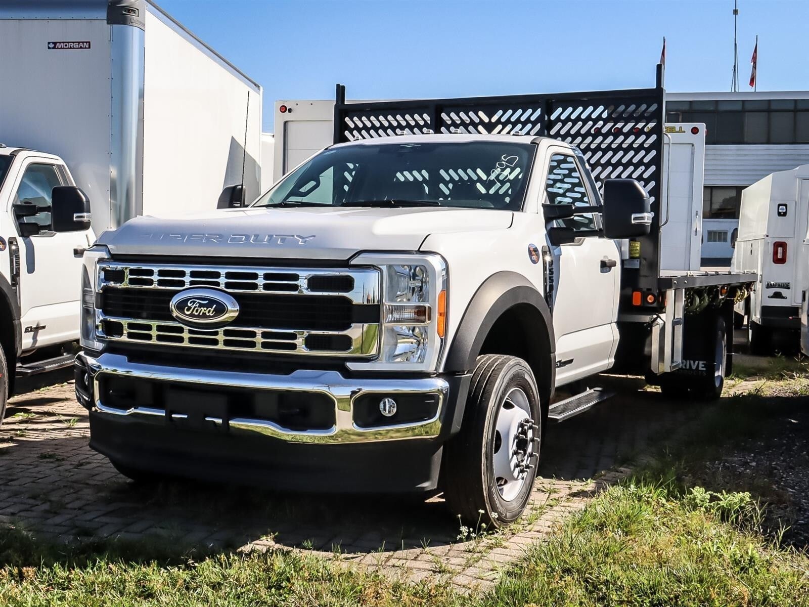 2027 Ford F-550 flatbed dump truck available at Trinity Truck Sales