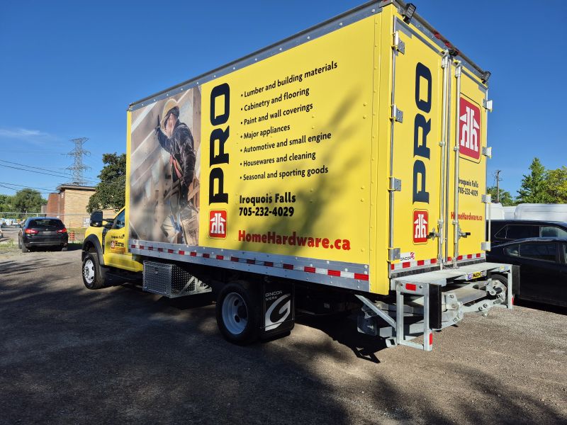 Truck delivered to Iroquois Falls Home Hardware