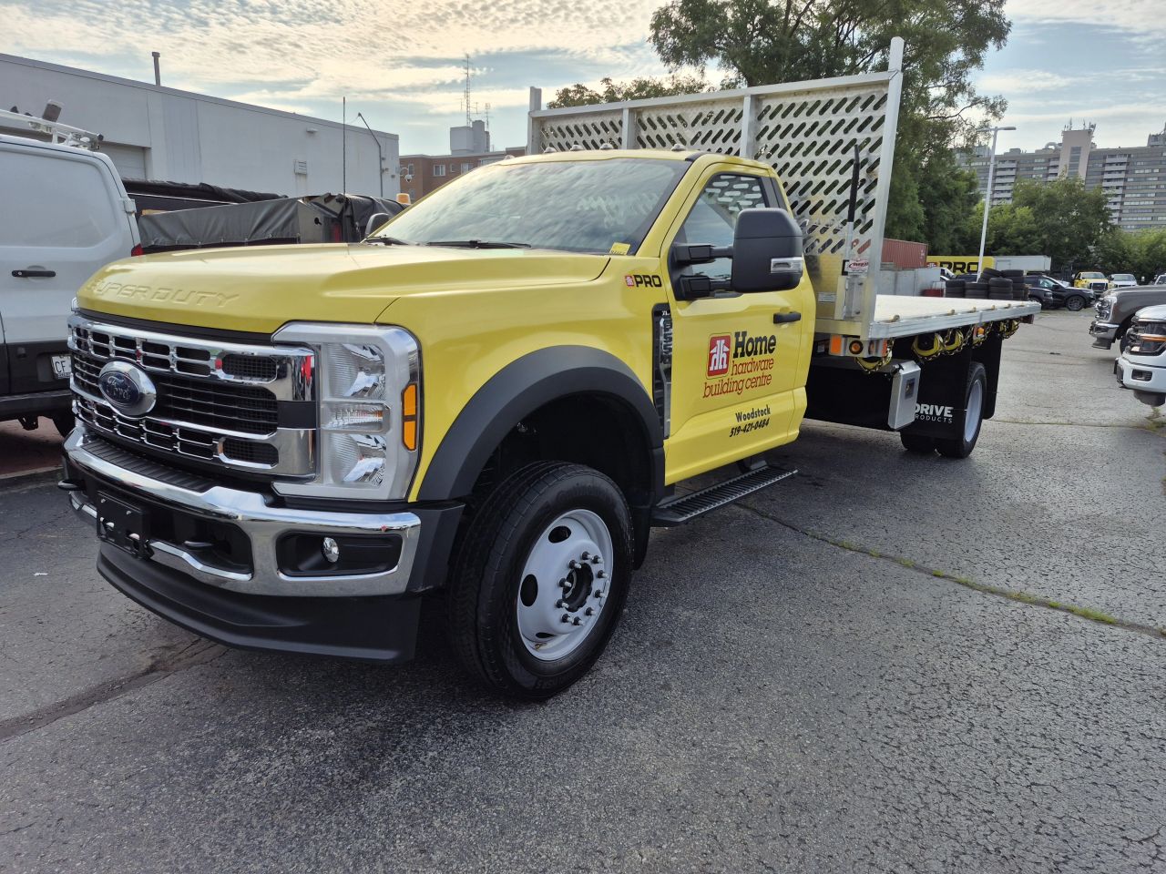 Truck delivered to Woodstock Home Hardware