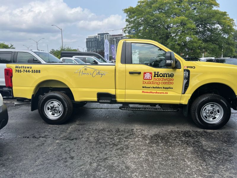 Truck delivered to Mattawa Home Hardware